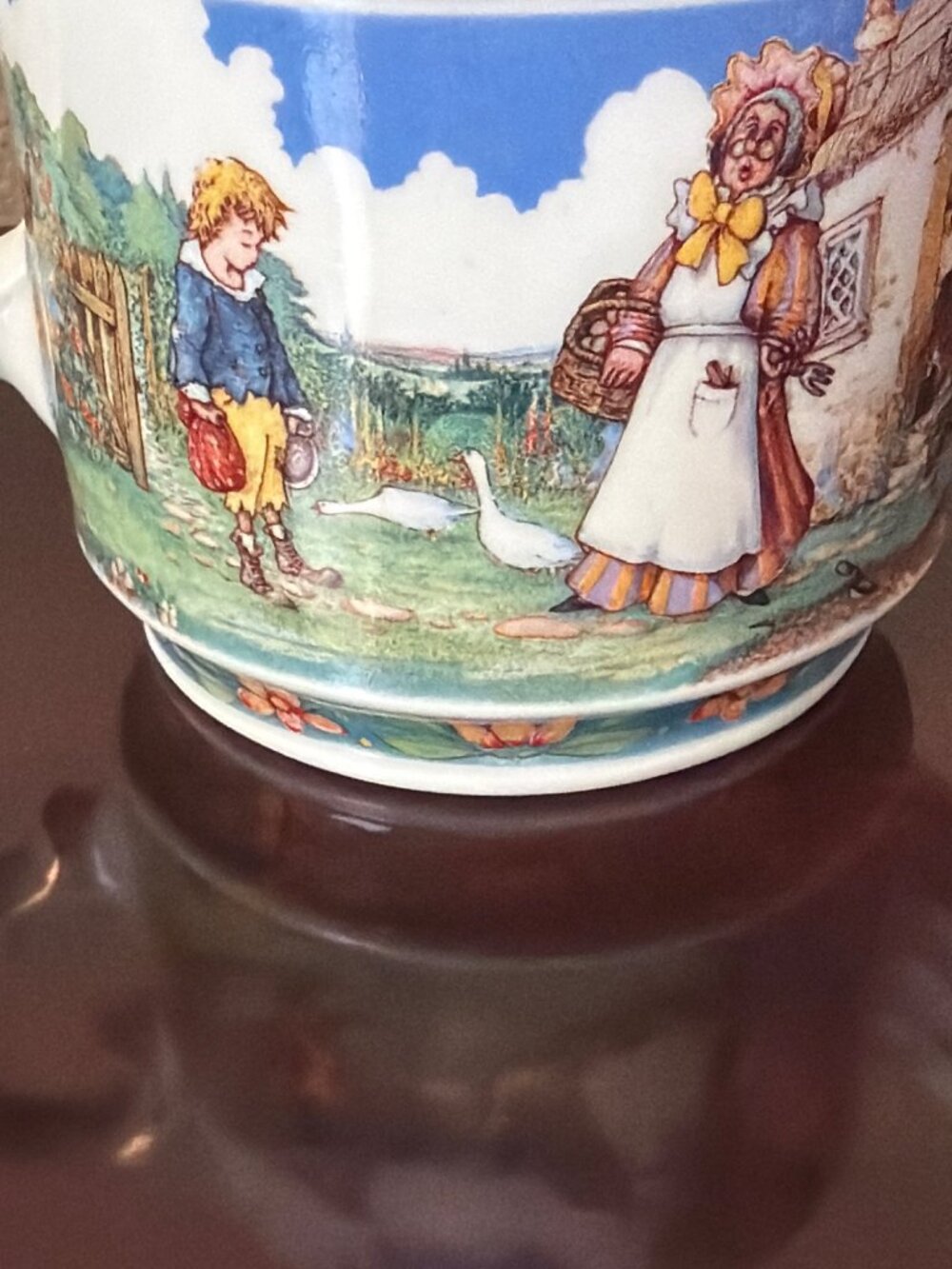 Set of 2 Vintage Sadler England Teapots David Copperfield & Floral Mini Teapot - Picture 15 of 16